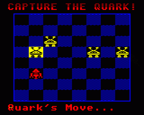 Capture The Quark (Expanded) Screenshot 5 (BBC B/B+/Master 128)