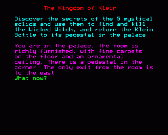 The Kingdom Of Klein