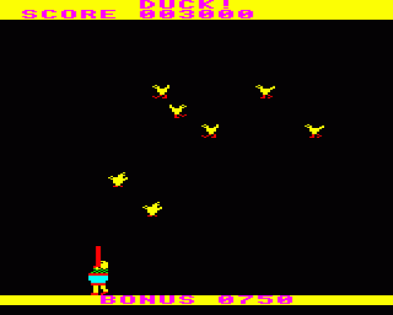 Duck Screenshot 7 (BBC Model B)