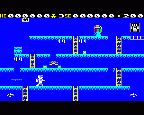 Mr. Freeze Screenshot 5 (BBC Model B)