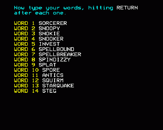 Wordsquare