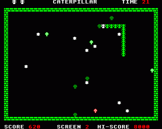 Caterpillar Screenshot 6 (BBC Model B)