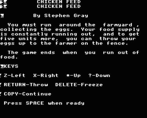 Chicken Feed