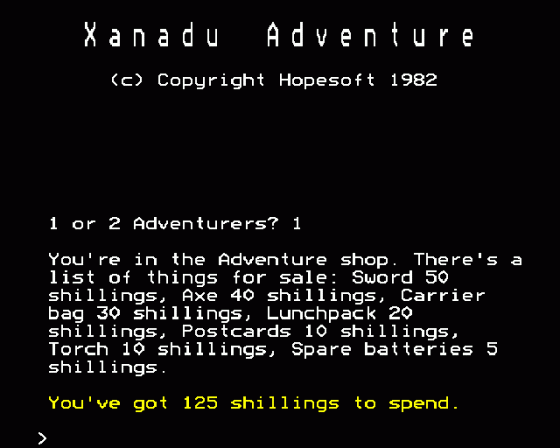 Xanadu Adventure