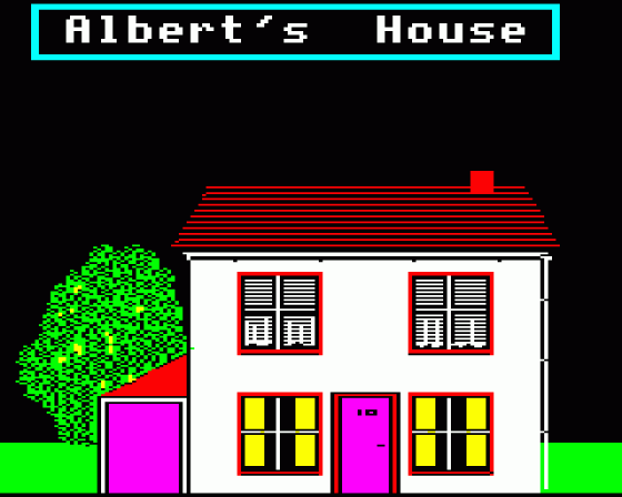 Albert's House: Concept Keyboard Version