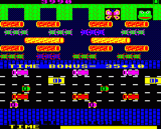 Leap Frog Screenshot 8 (BBC Model B)