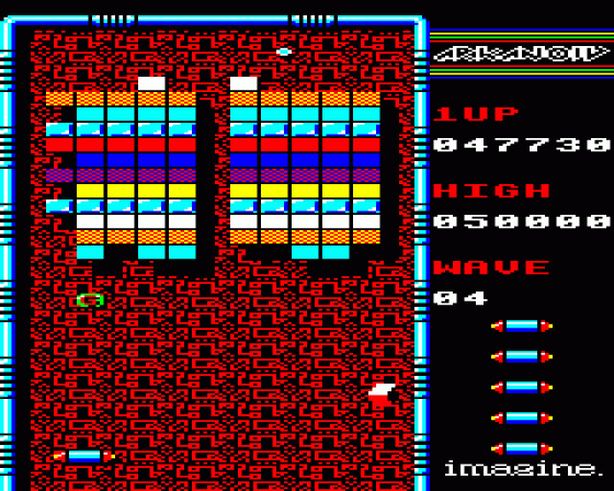 Arkanoid Screenshot 10 (BBC Model B)