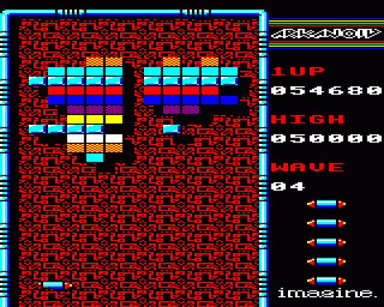 Arkanoid Screenshot 13 (BBC Model B)