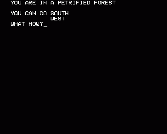 Adventure Screenshot 7 (BBC Model B)