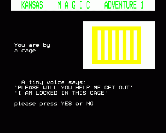 Magic Adventure Screenshot 6 (BBC Model B)