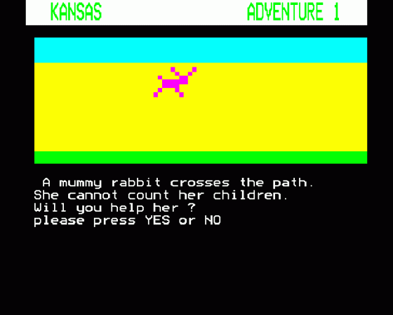 Magic Adventure Screenshot 7 (BBC Model B)