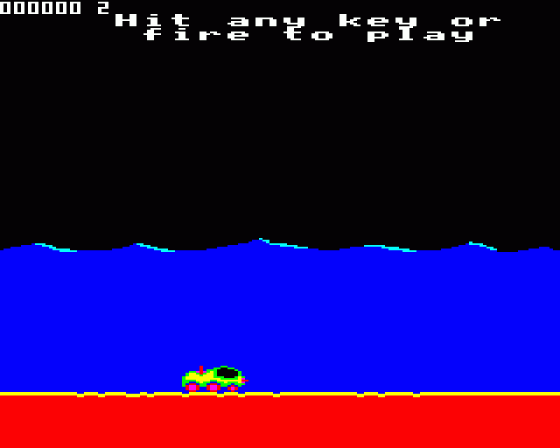 Moon Buggy Screenshot 9 (BBC Model B)