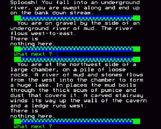 The Ferryman Awaits Screenshot 6 (BBC Model B)