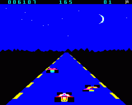 Turbo Screenshot 8 (BBC Model B)