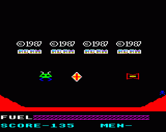 Cosmic Lander Screenshot 6 (BBC B/B+/Master 128)