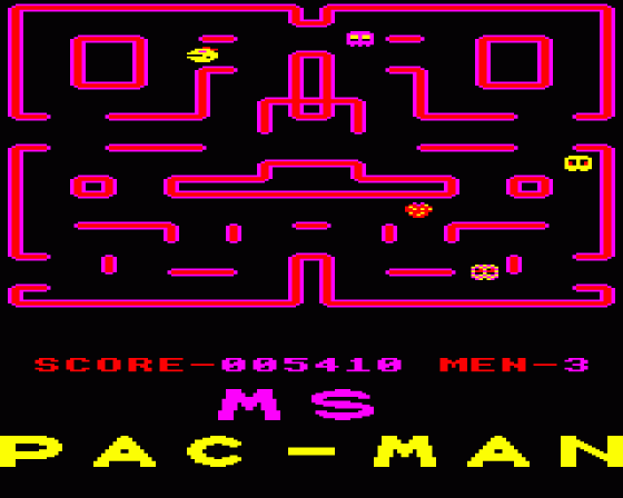 Ms. Pac-Man Screenshot 7 (BBC B/B+/Master 128)