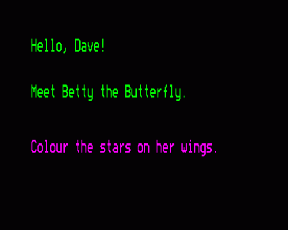 Betty The Butterfly