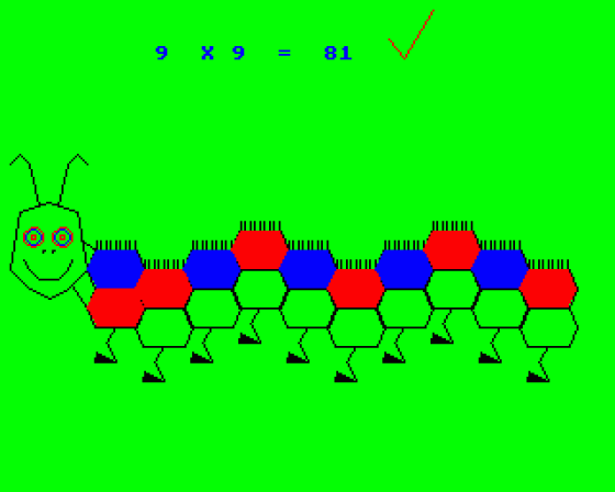 Clarry The Caterpillar Screenshot 7 (BBC Model B)