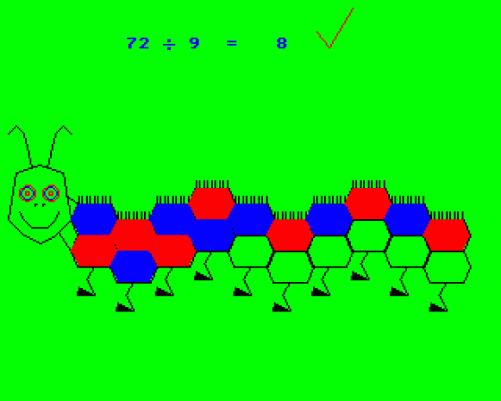 Clarry The Caterpillar Screenshot 8 (BBC Model B)