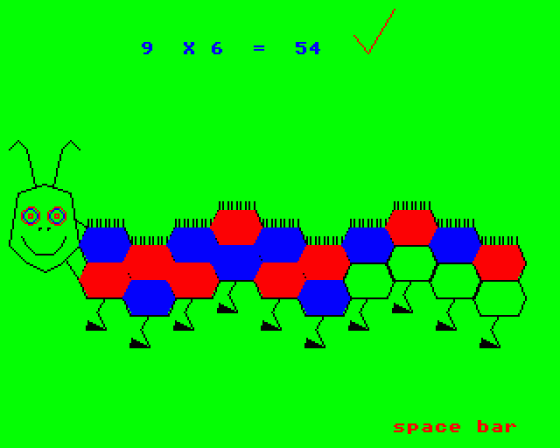 Clarry The Caterpillar Screenshot 9 (BBC Model B)