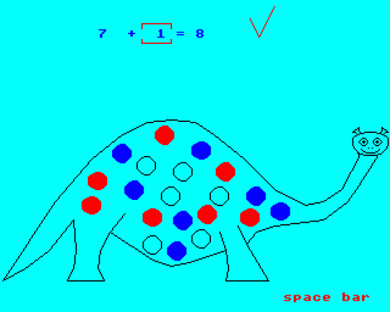 Dippy The Dinosaur Screenshot 11 (BBC Model B)