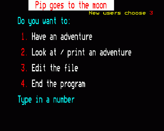 Pip Goes To The Moon