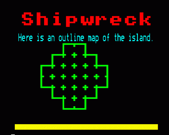 Shipwreck Screenshot 6 (BBC B/B+/Master 128)