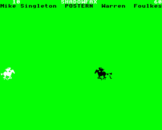 Shadowfax Screenshot 5 (BBC Model B)