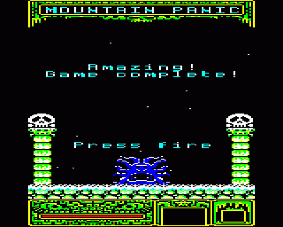 Mountain Panic Screenshot 16 (BBC B/B+/Master 128)