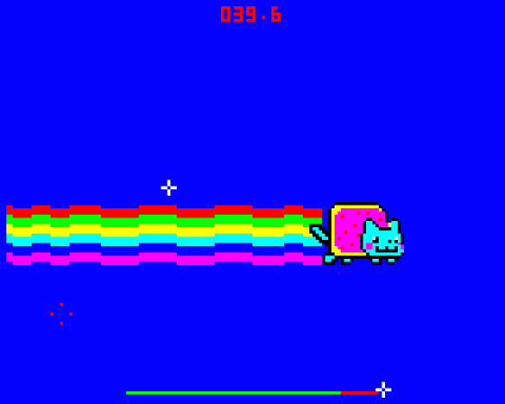 Nyan Sid Screenshot 5 (BBC B/B+/Master 128)