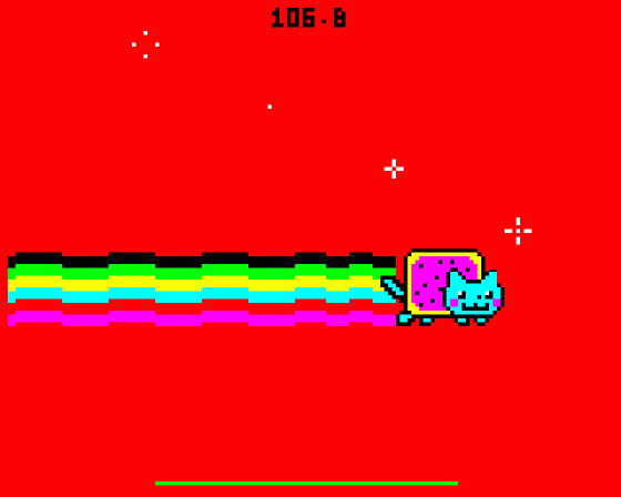 Nyan Sid Screenshot 6 (BBC B/B+/Master 128)