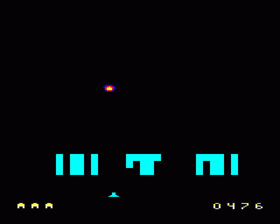 Sparse Invaders Screenshot 6 (BBC B/B+/Master 128)