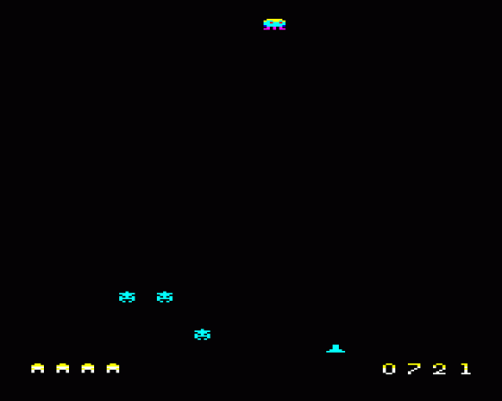 Sparse Invaders Screenshot 10 (BBC B/B+/Master 128)