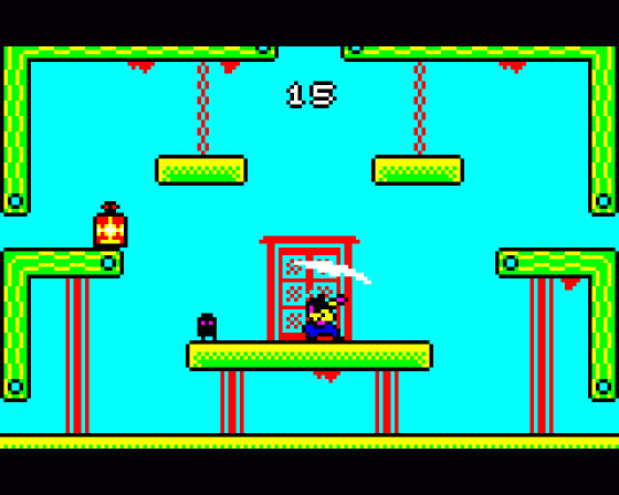 Night Ninja Screenshot 6 (BBC B/B+/Master 128)