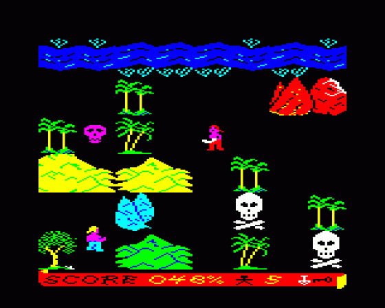 Treasure Island Screenshot 6 (BBC B/B+/Master 128)