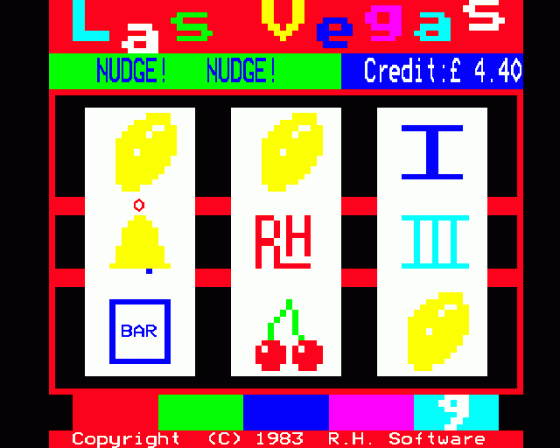 Las Vegas Screenshot 7 (BBC Model B)