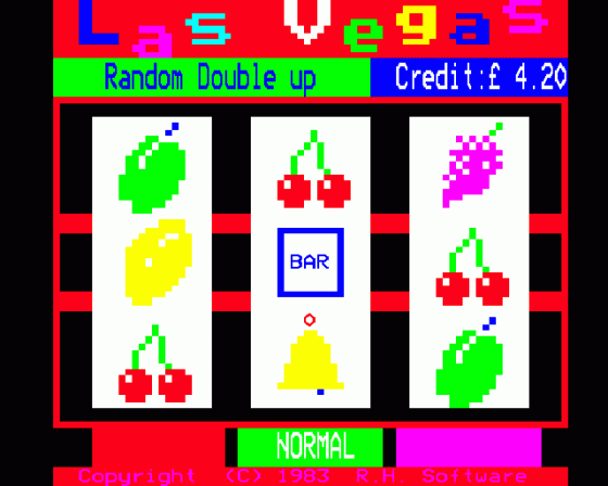 Las Vegas Screenshot 10 (BBC Model B)