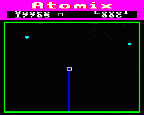 Atomix Screenshot 6 (BBC B/B+/Master 128)