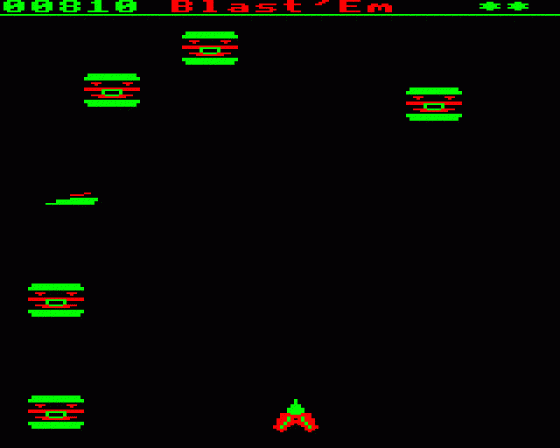 Blast 'Em Screenshot 6 (BBC B/B+/Master 128)