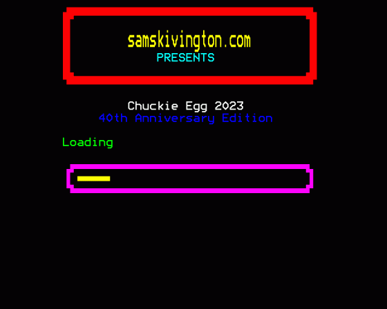 Chuckie Egg 2023