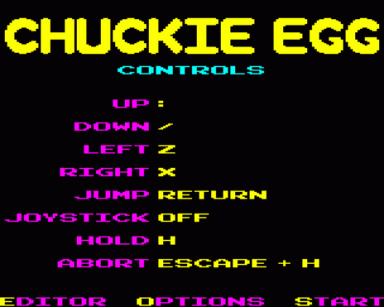 Chuckie Egg 2023