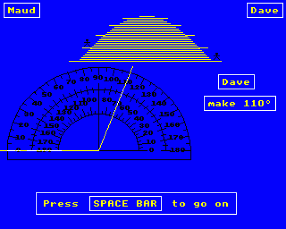 Pupil Angles Screenshot 7 (BBC B/B+/Master 128)