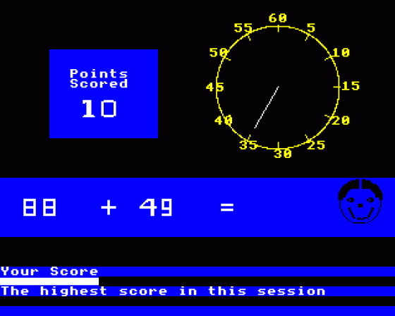 Competitive Maths Screenshot 7 (BBC Model B)