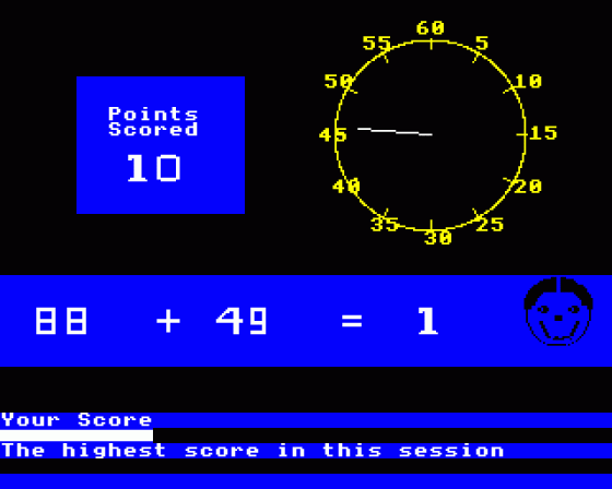 Competitive Maths Screenshot 8 (BBC Model B)