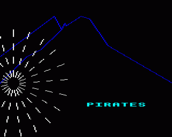 Pirates Screenshot 7 (BBC Model B)