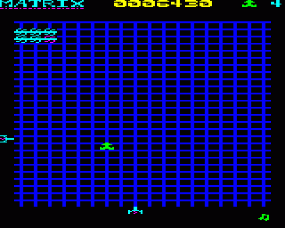 Matrix: Gridrunner 2 Screenshot 10 (BBC B/B+/Master 128)