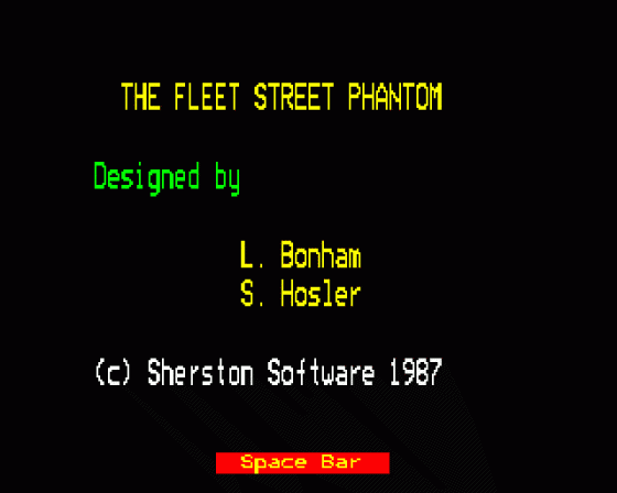 Fleet Street Phantom
