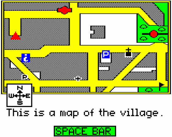 Mapventure Screenshot 16 (BBC Model B)