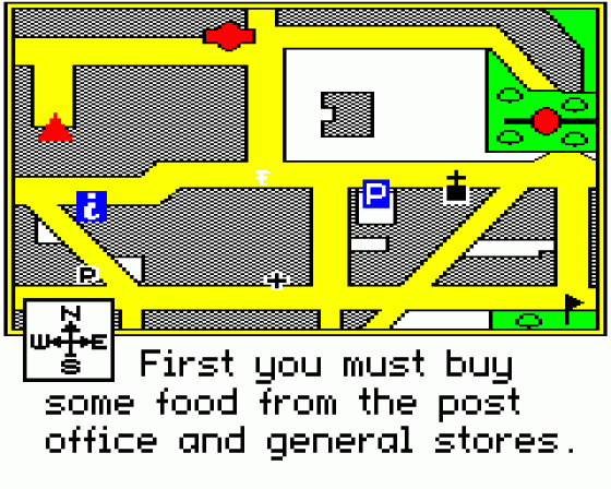 Mapventure Screenshot 17 (BBC Model B)