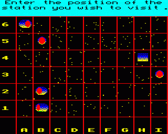 Space Mission Mada Screenshot 24 (BBC Model B)